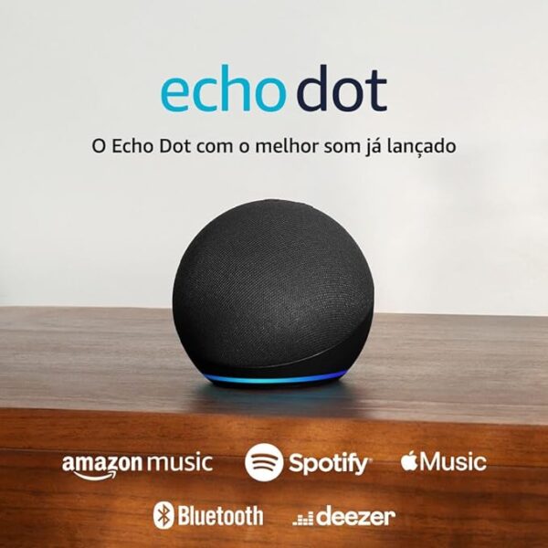 Echo Dot 5ª geração | O Echo Dot com o melhor som já lançado