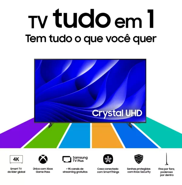 Smart TV Samsung 50DU8000 50'' Crystal UHD 4K 2024